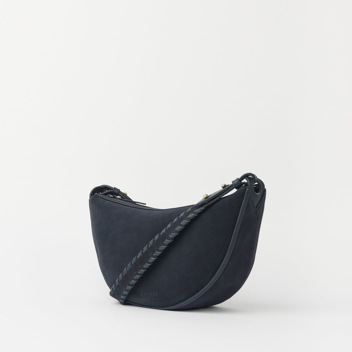 Leo Tasche - Suède Leder Universe Blue Crossbody Strap