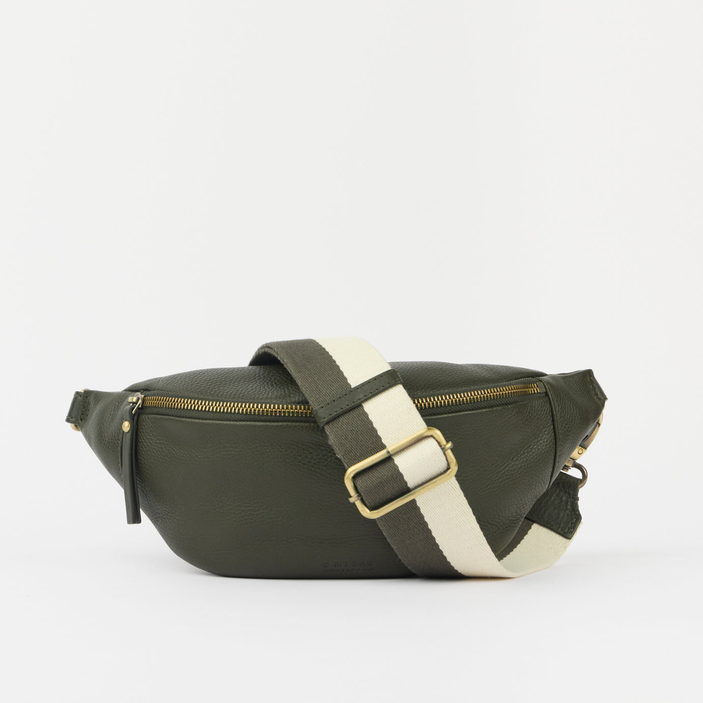 Niko Bauchtasche - Leder Moss
