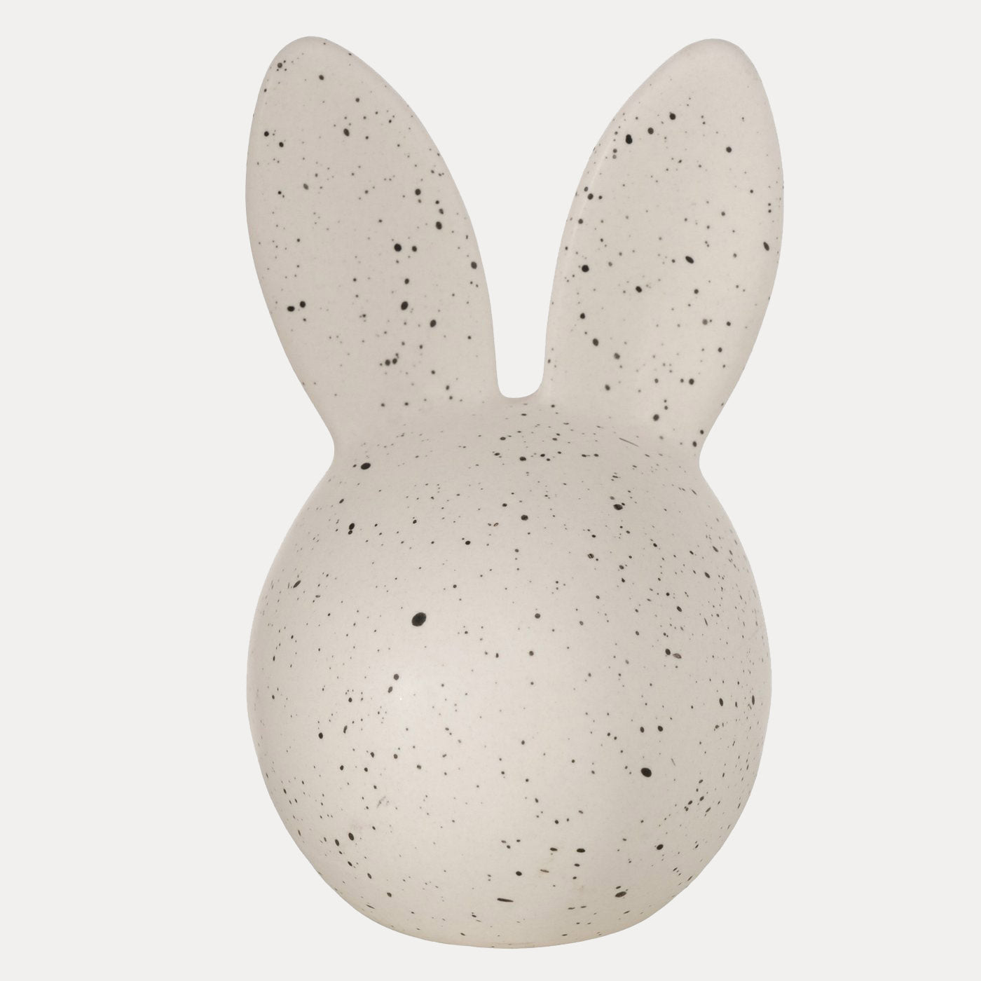 Osterdeko Hase Mumpy - weiß gesprenkelt