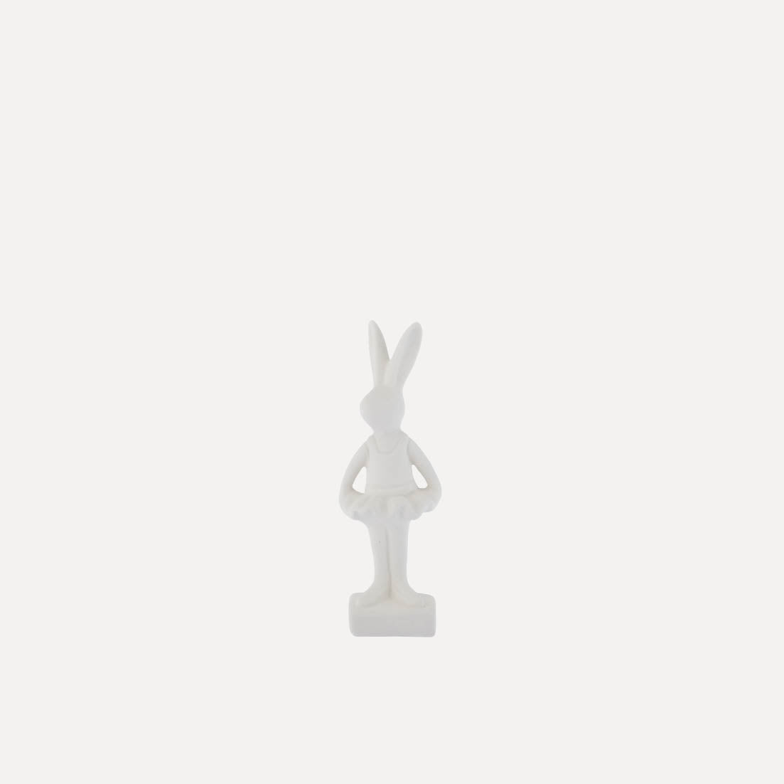 Ballerina Hase Ines - weiß