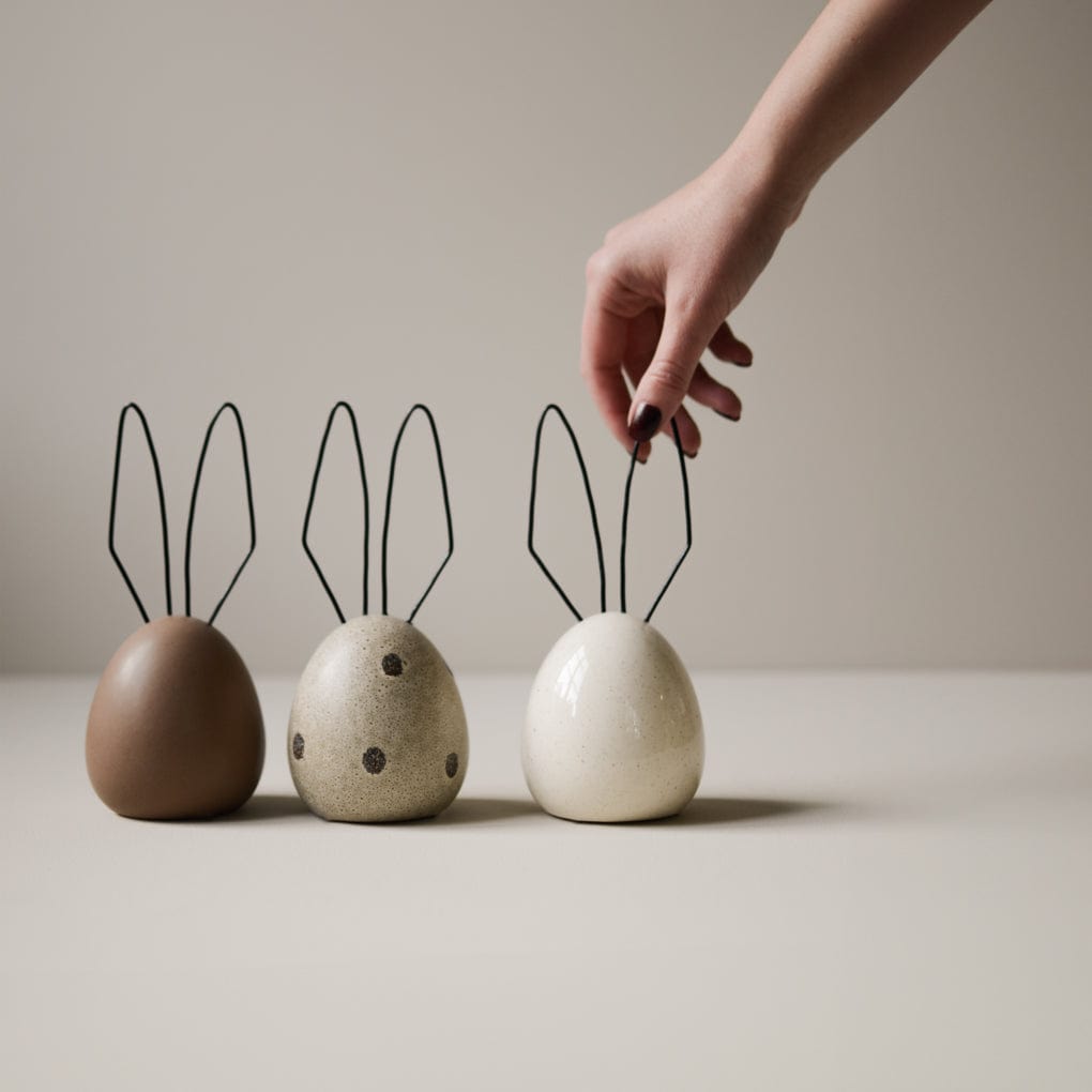 Hare Osterdekoration Hase - nougat