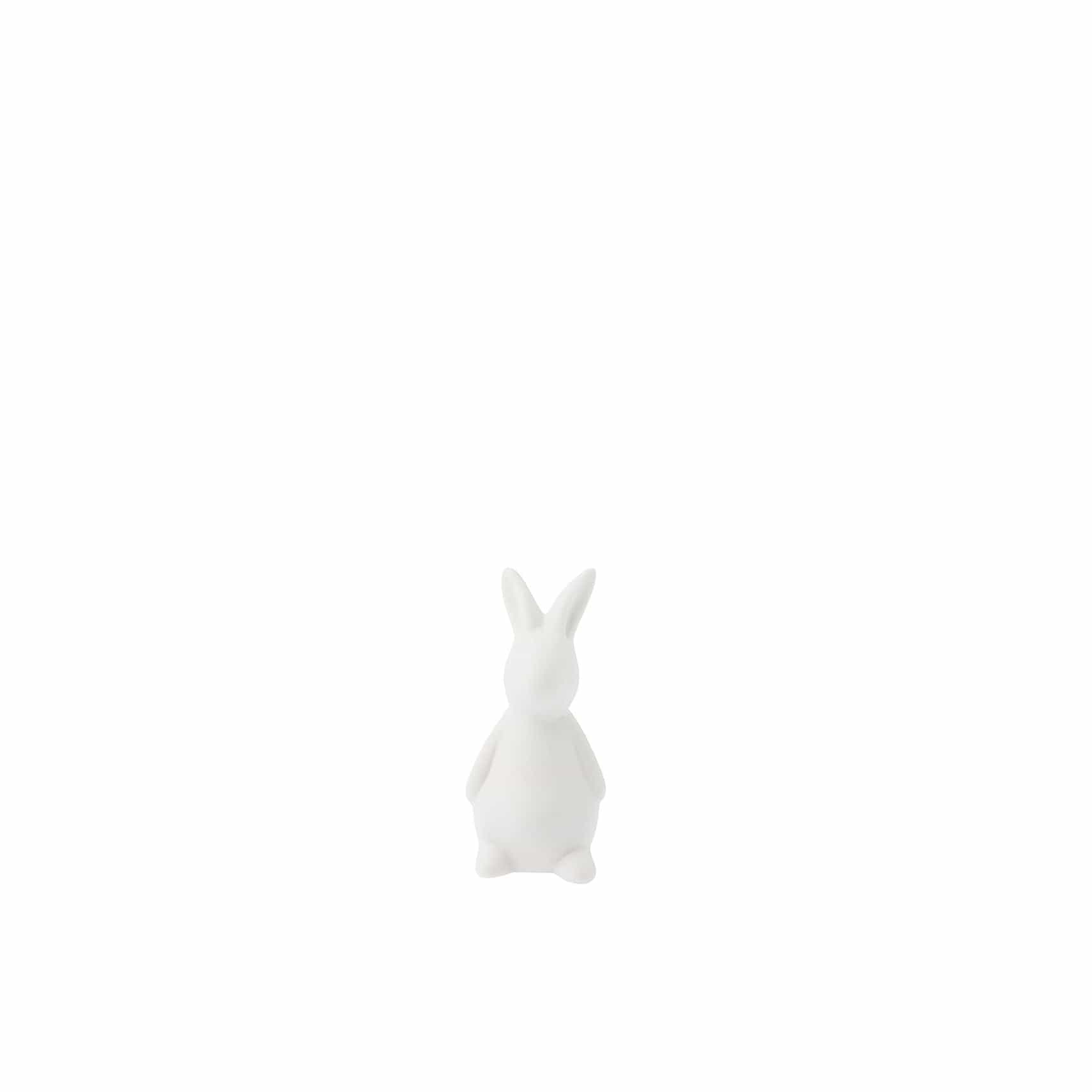 Osterdekoration Hase Frans - weiß