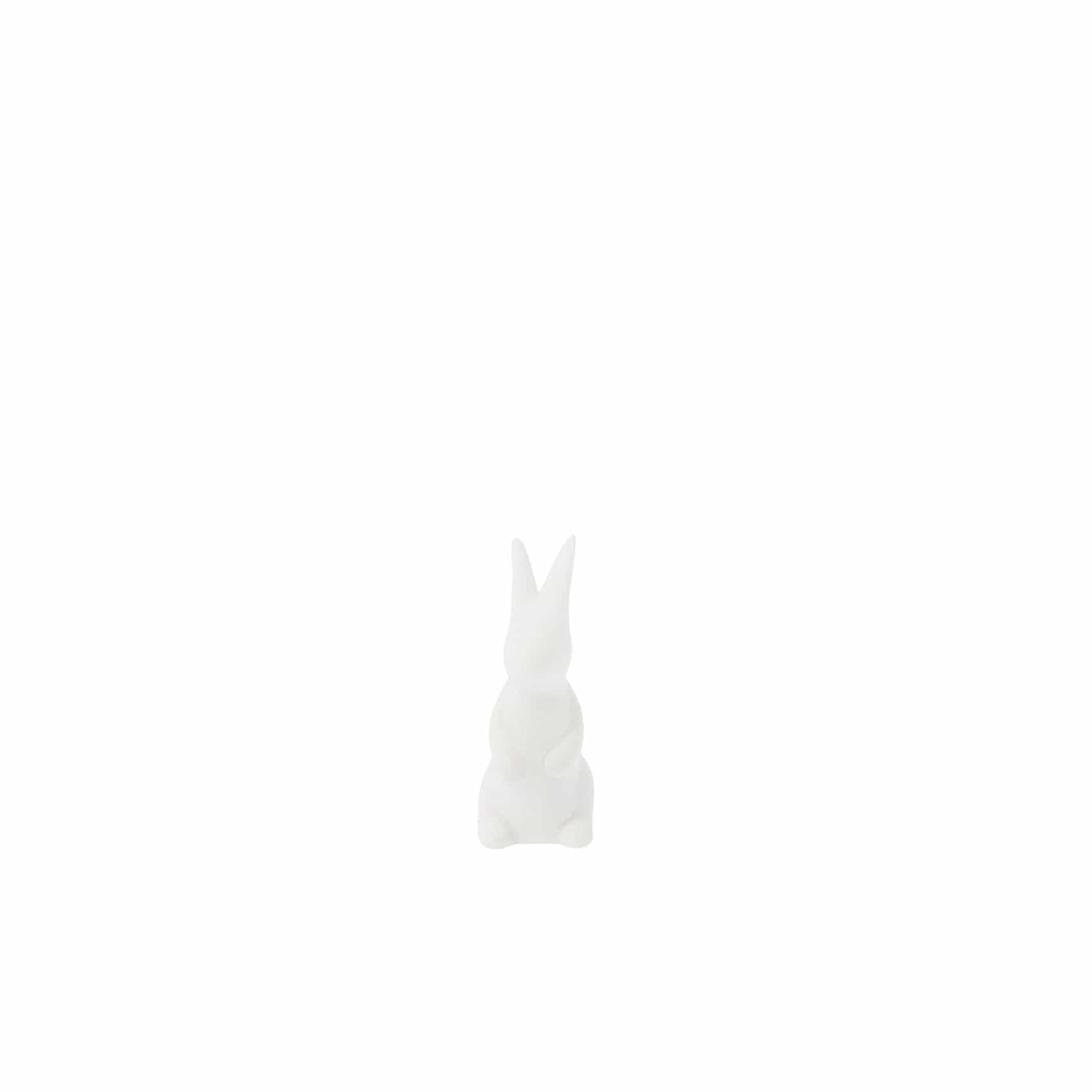 Osterdekoration Hase Freja - weiß