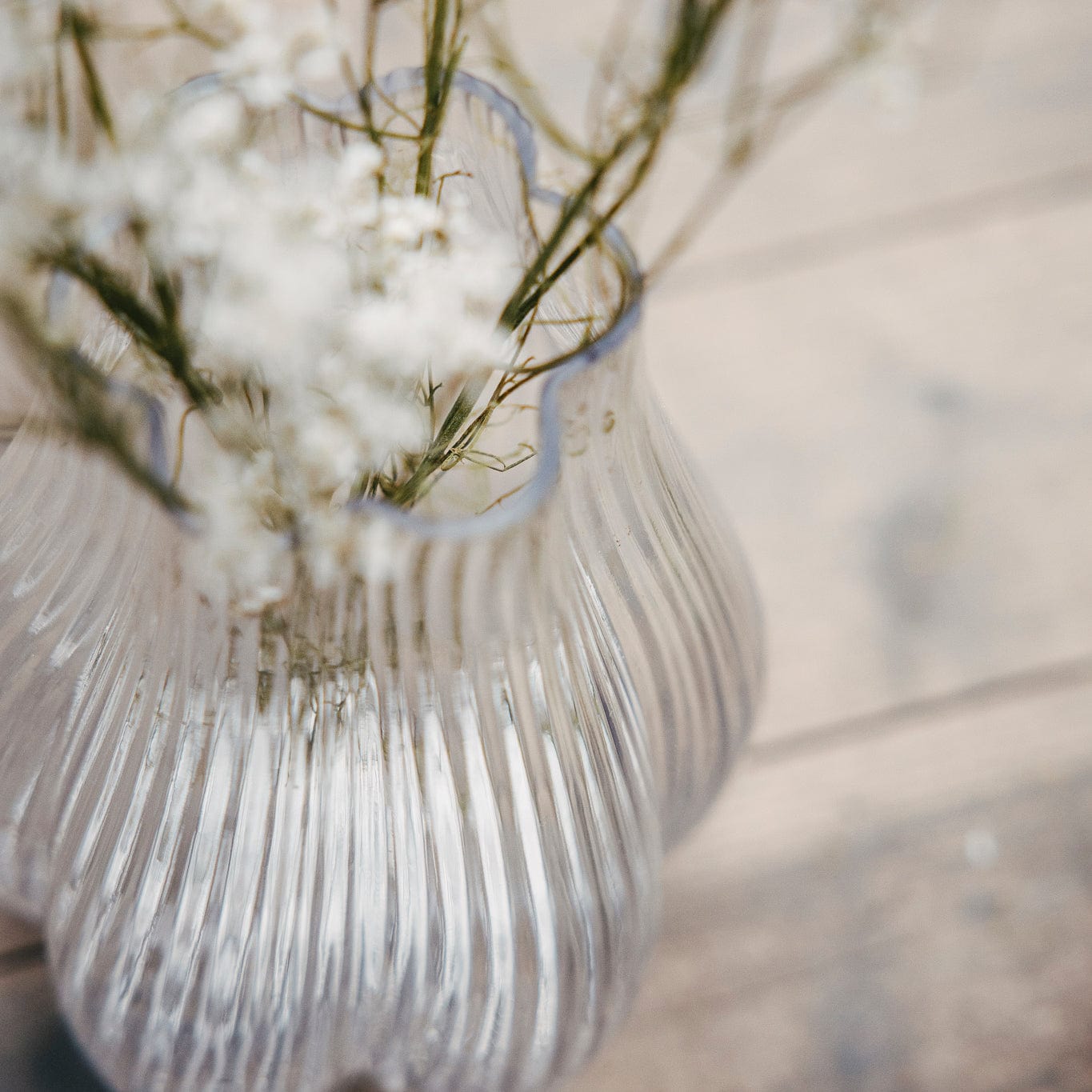 Vase Ängshult Blumenform - Glas