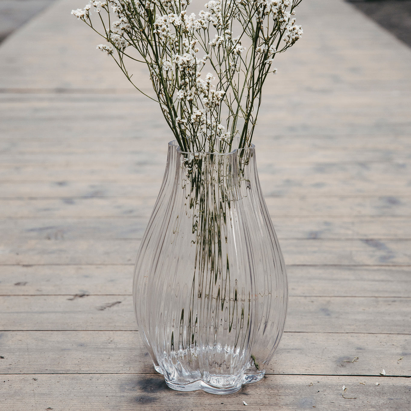 Vase Ängshult Blumenform - Glas