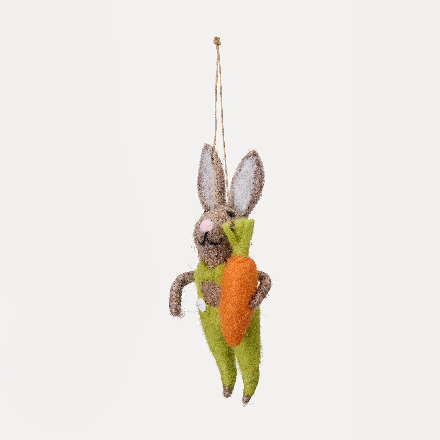 Filzanhänger Hase mit Fliege