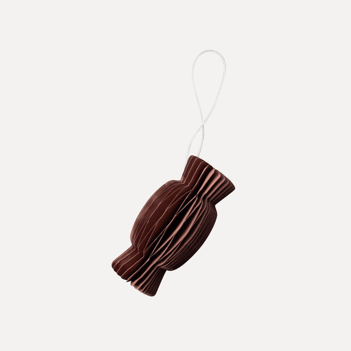 Papieranhänger Candy - dunkelrot