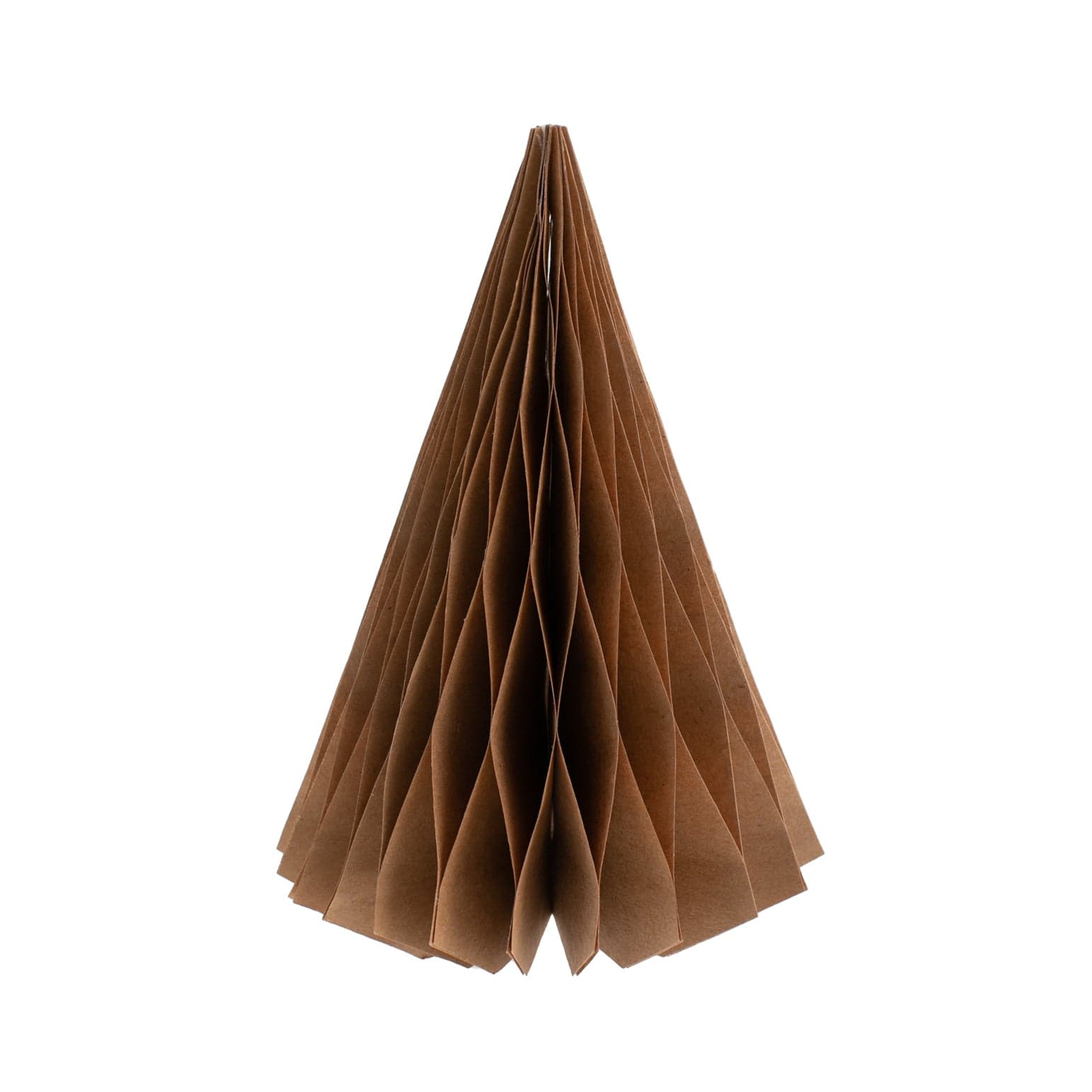 Weihnachtsbaum aus Papier Skogslyckan braun