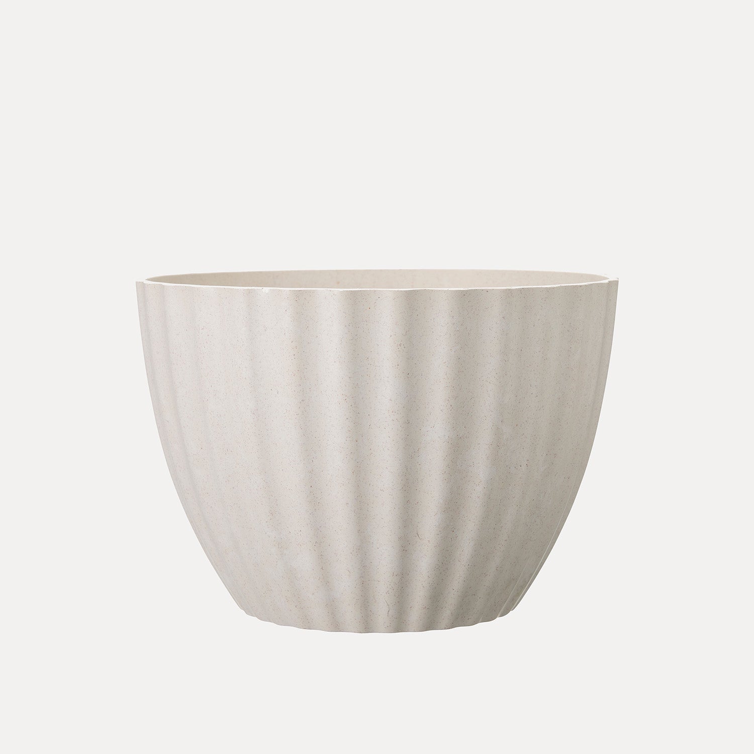 Pflanztopf Yvette - cremeweiß