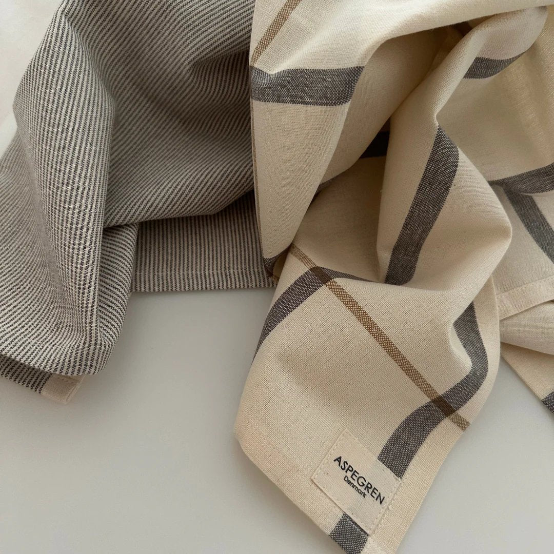 Geschirrtuch Pinstripe - Pepper