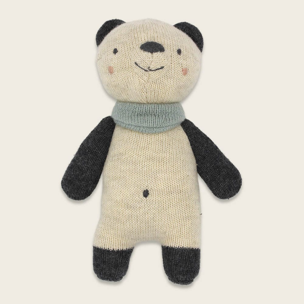 Babyrassel Panda - blau