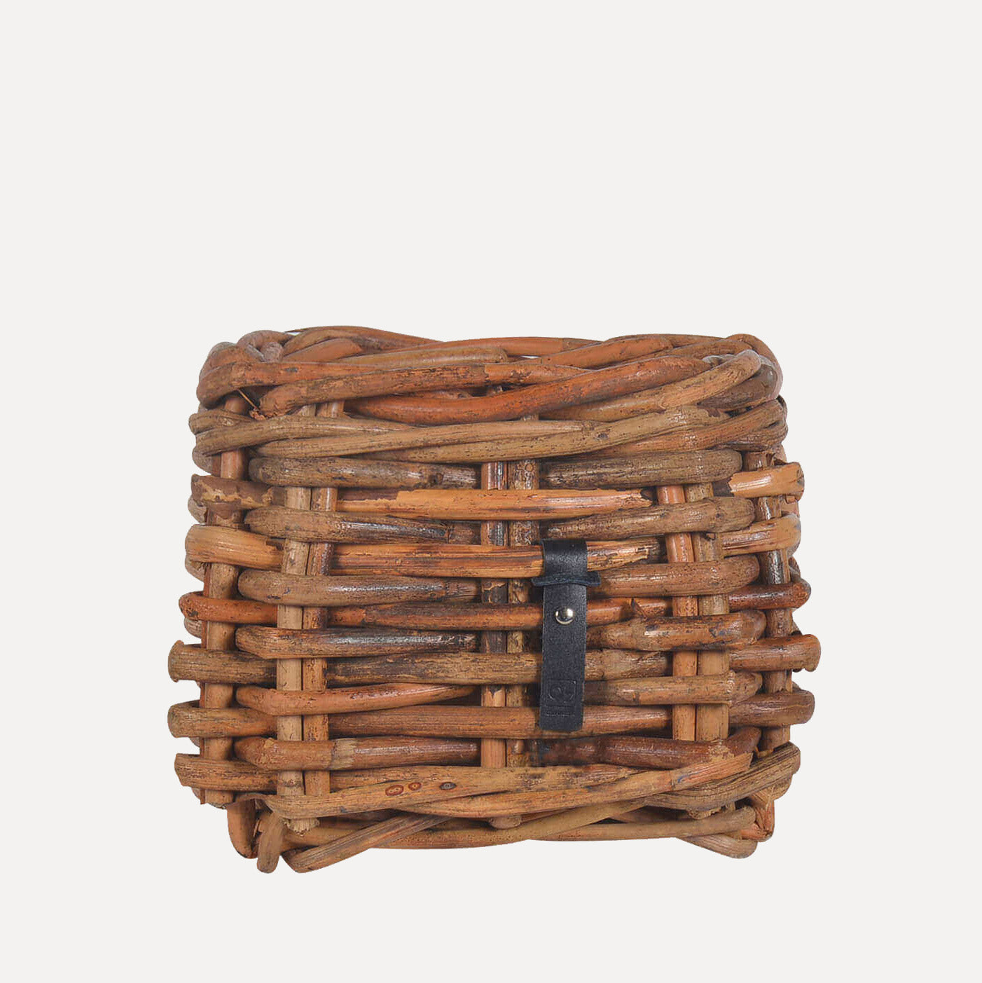 Rattan Korb eckig mini low - 27x24cm