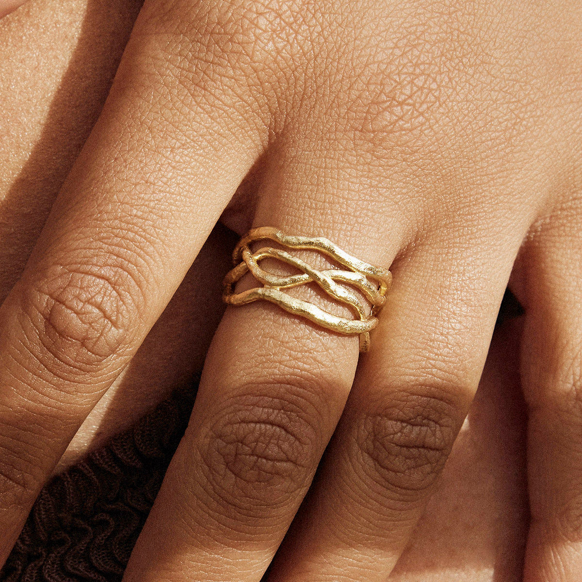 Ring Olea - gold