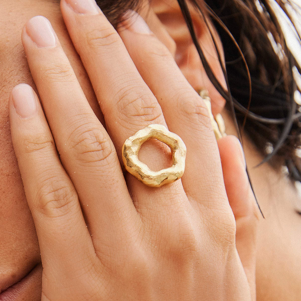 Ring Nura - gold