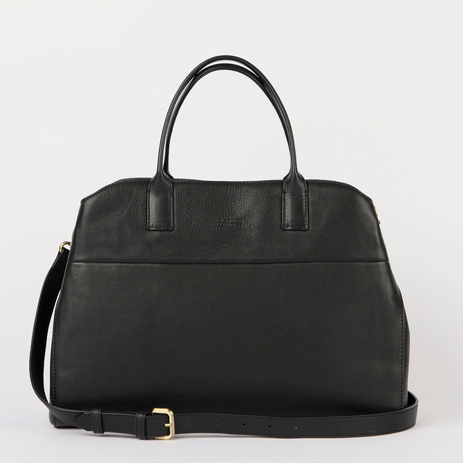 Rita Tasche - Leder Schwarz mit 2 Straps