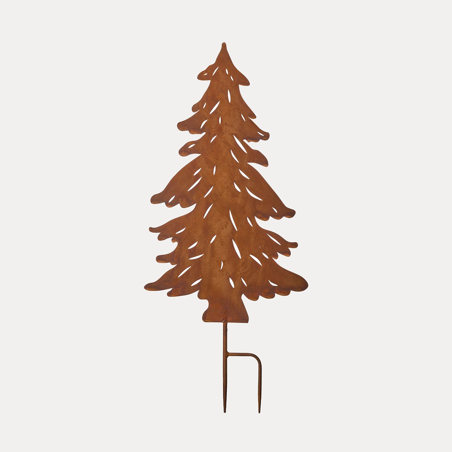 Tannenbaum Gartenstecker Rost