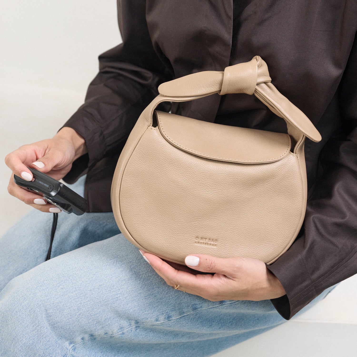 Coco Croissant Tasche - Sand