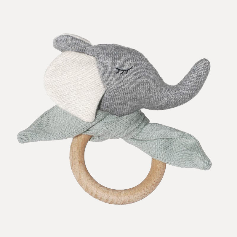 Beißring Elefant - türkis