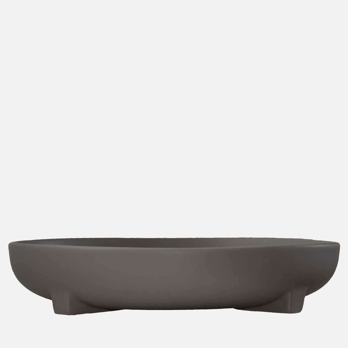 Schale Plus Plate aus Keramik - dust