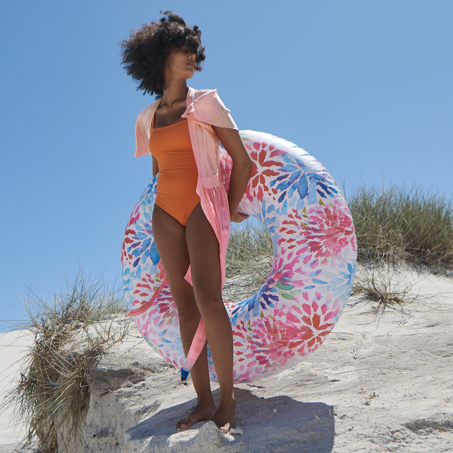Schwimmring Hamptons - bunt