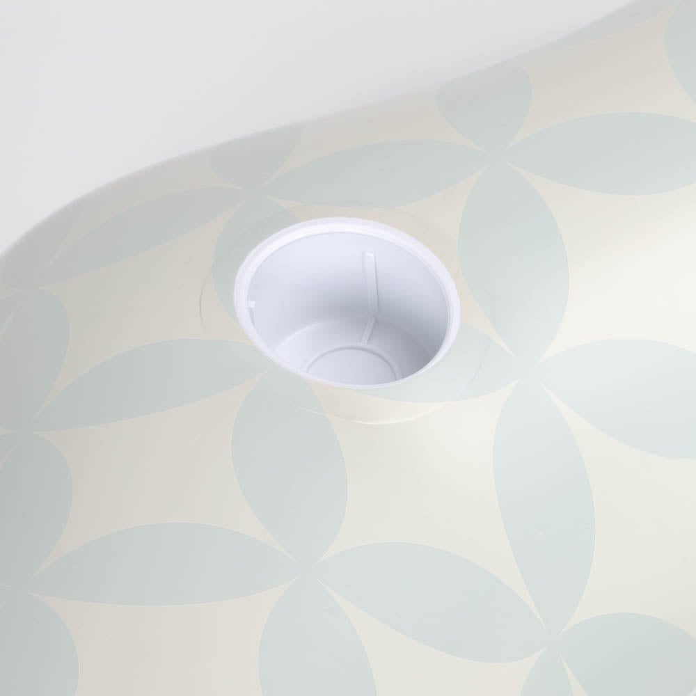 Doppelter Schwimmring Flower - blau