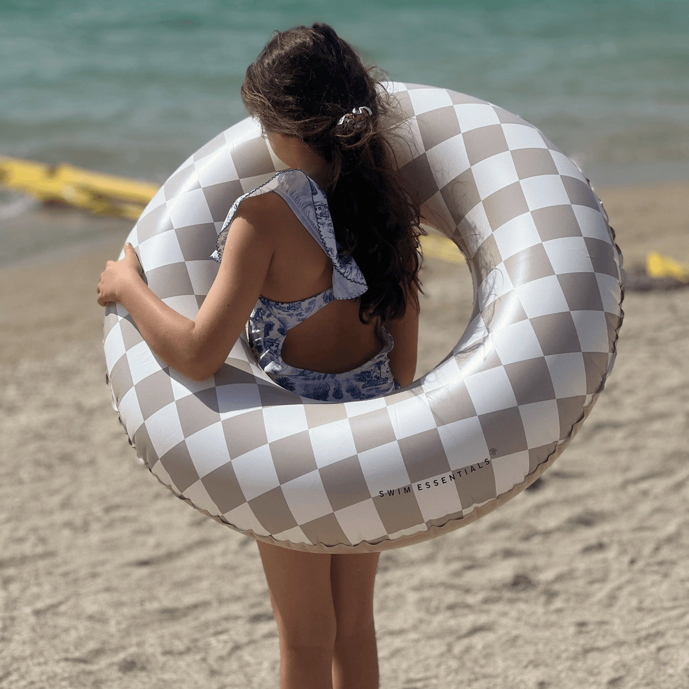Schwimmring Karo - Sand