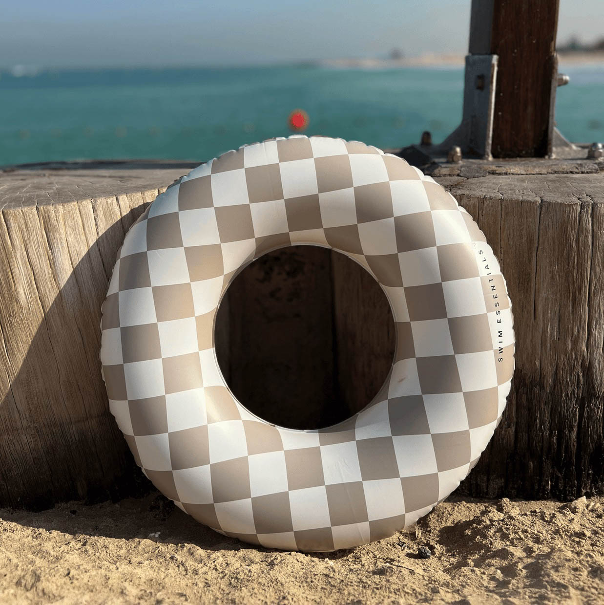 Schwimmring Karo - Sand