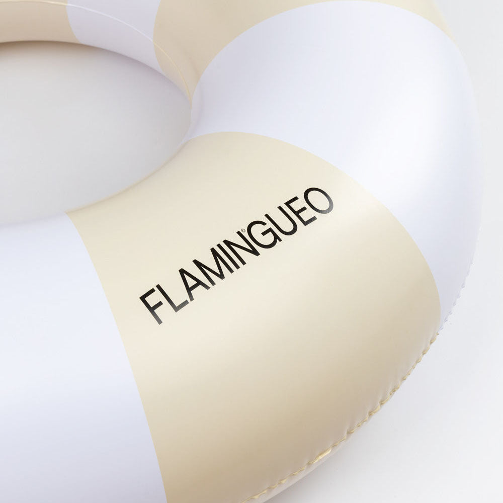 Schwimmring Streifen - beige