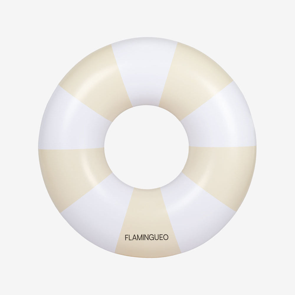 Schwimmring Streifen - beige