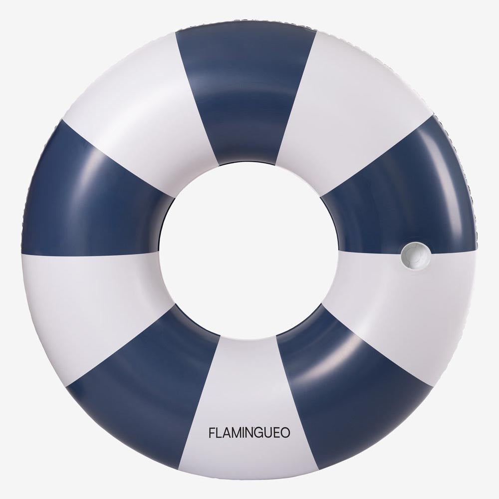 Schwimmring Streifen XL - dunkelblau