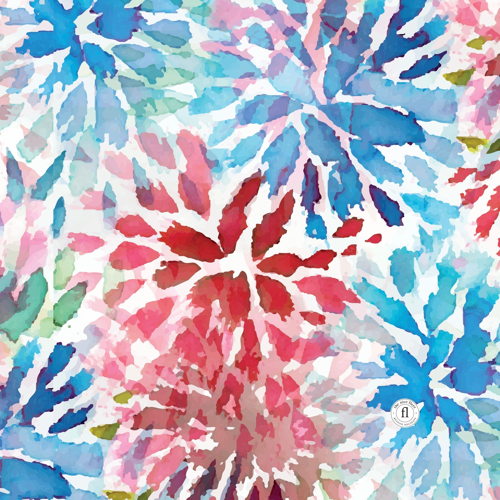 Schwimmring Hamptons - bunt