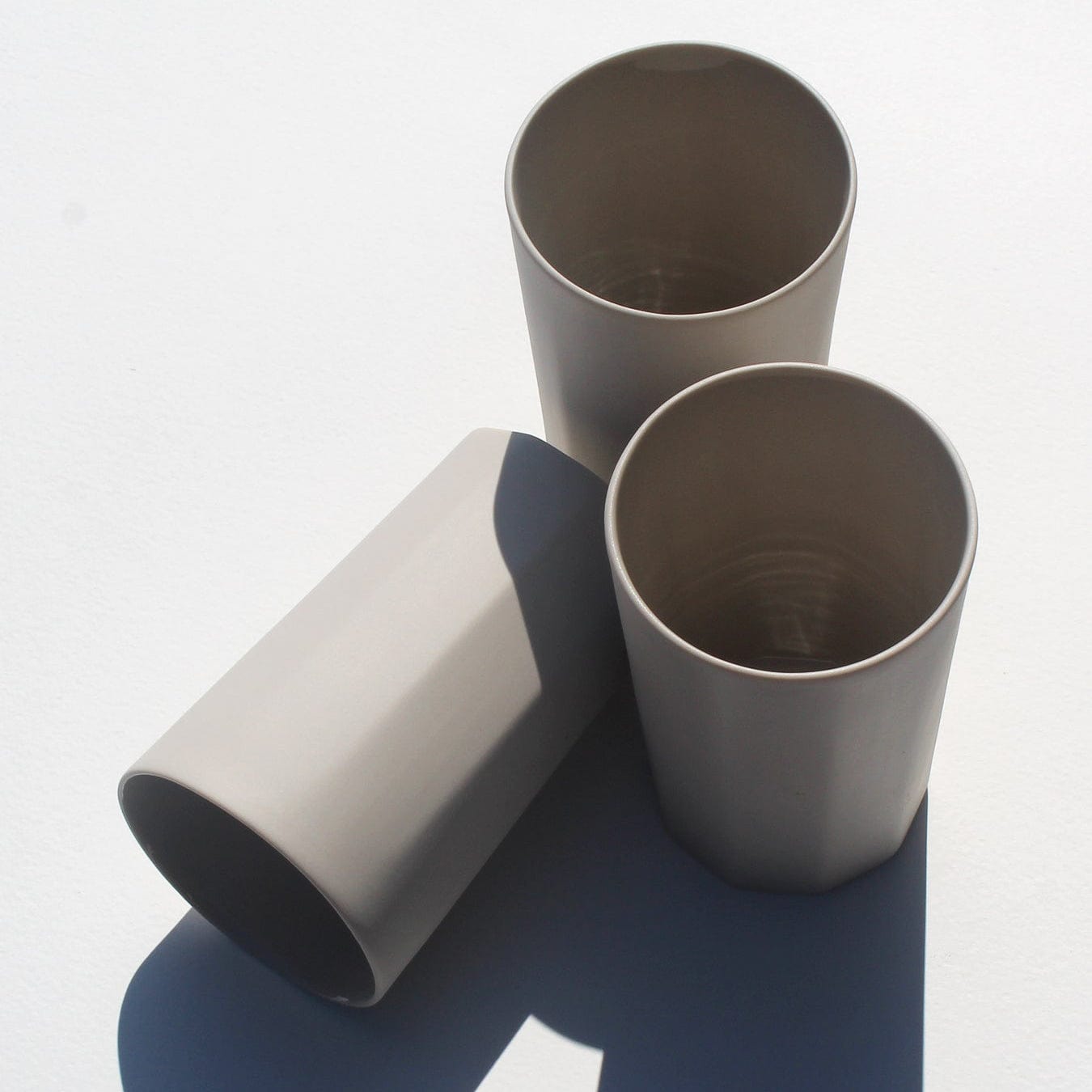 SEGMENTED Becher 400ml - sand