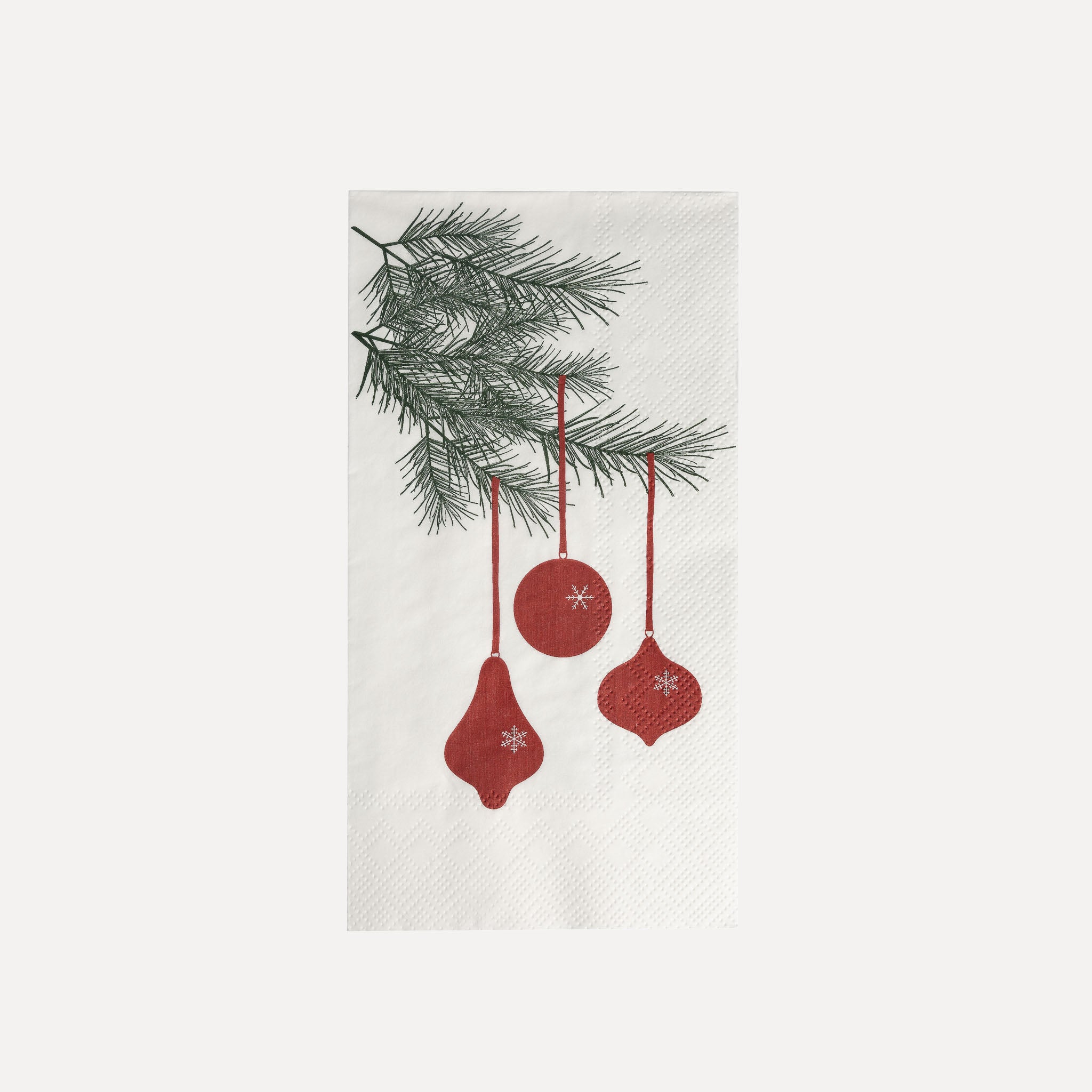 Servietten Julgranskulor