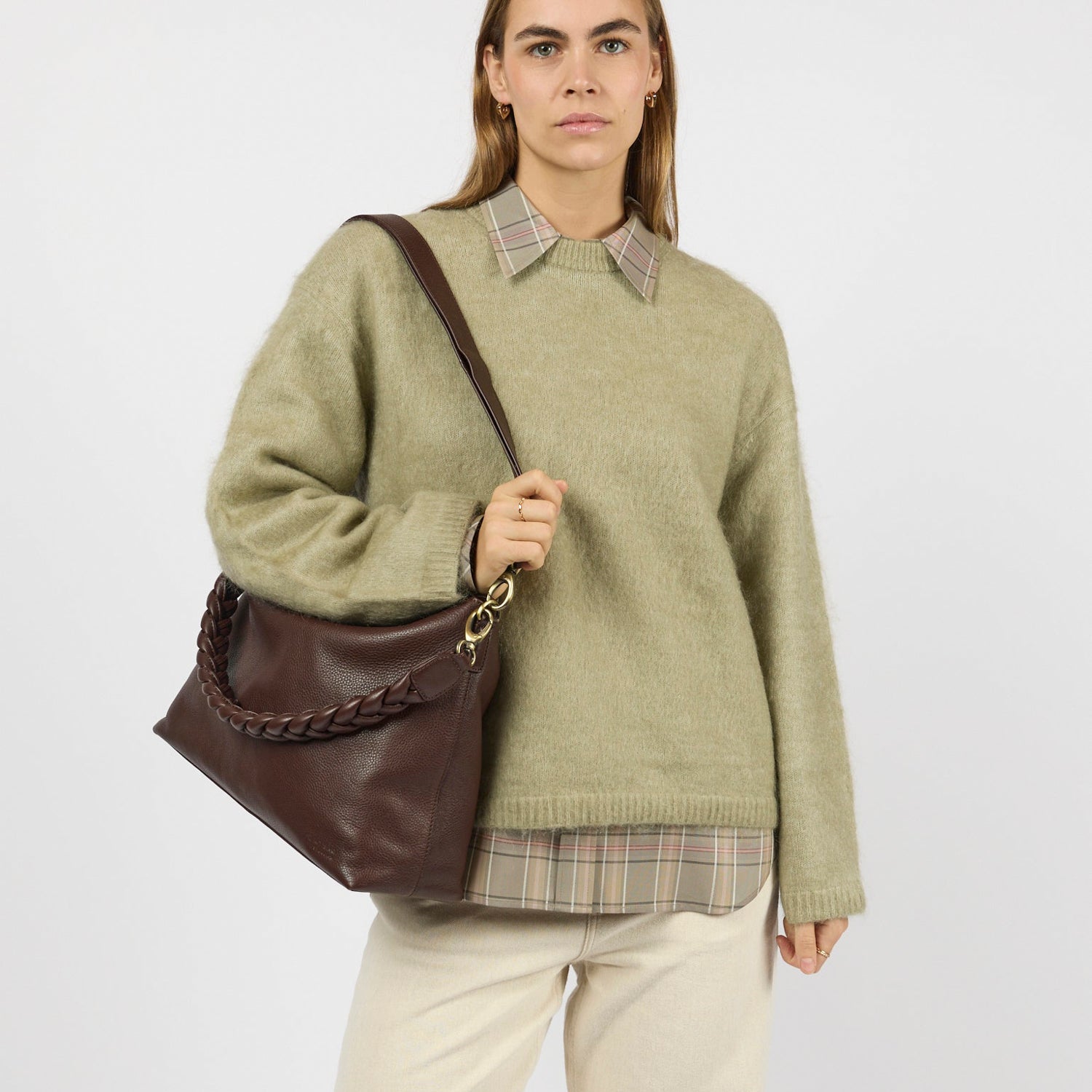 Sienna Tasche - Leder Chocolate