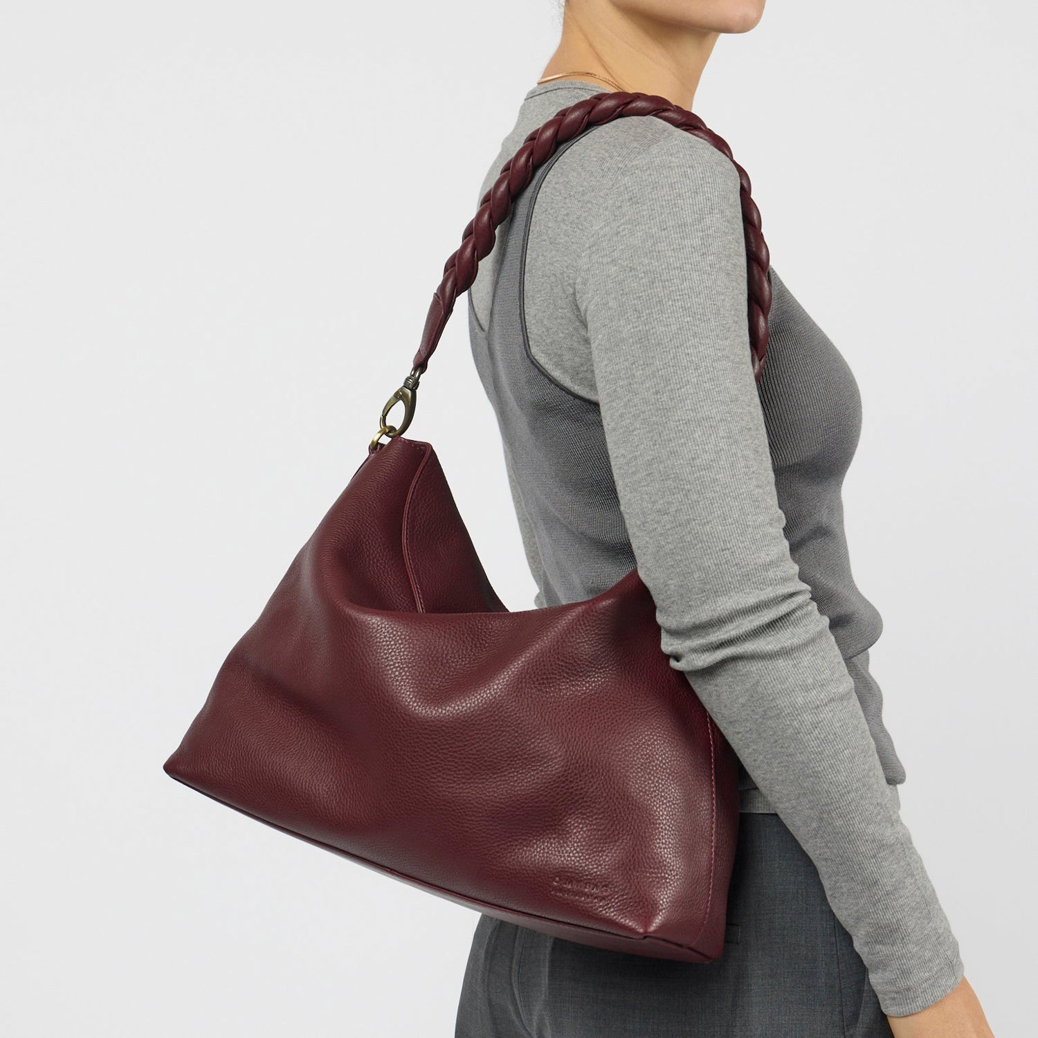 Sienna Tasche - Leder Dark Cherry