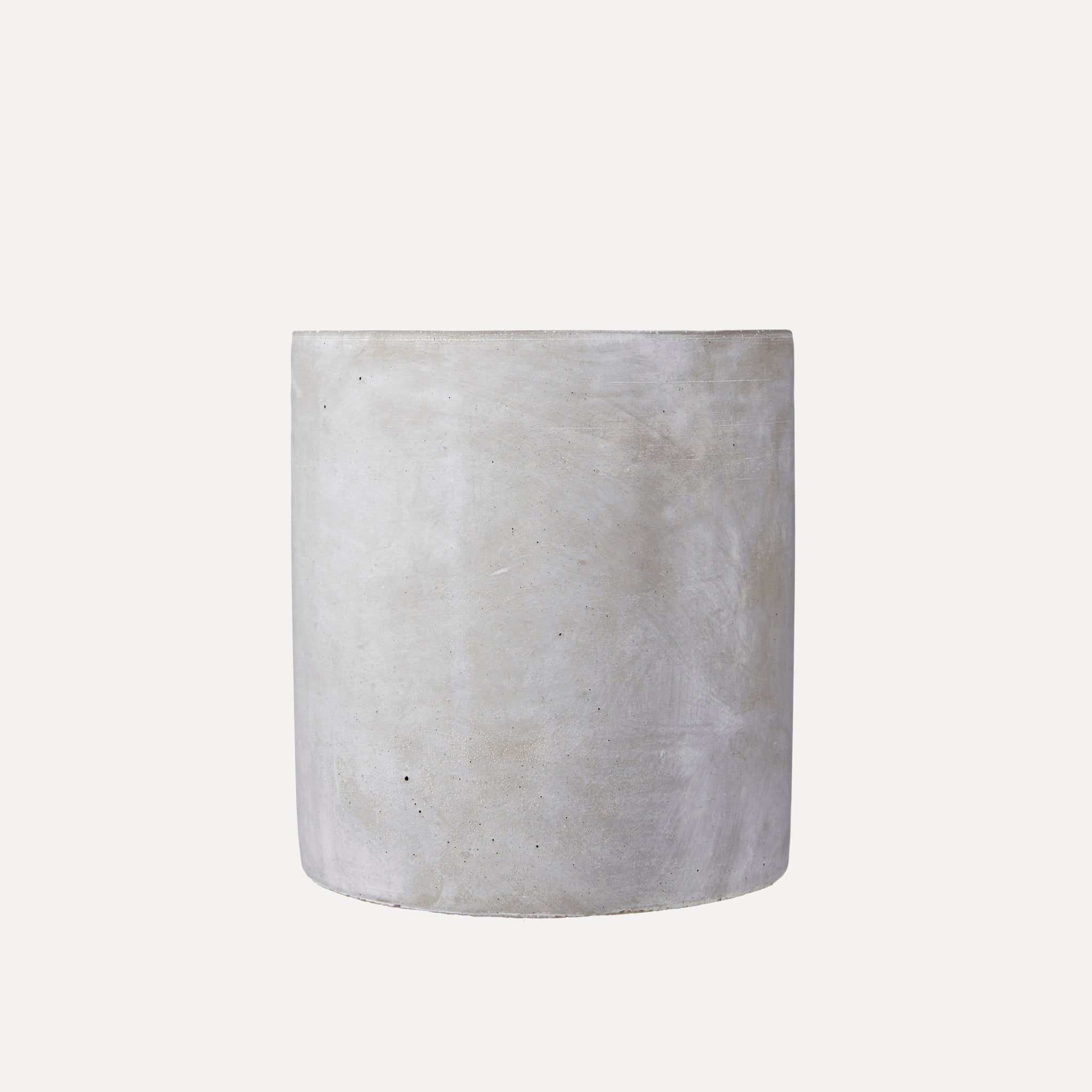 Übertopf Siri aus Beton - grau