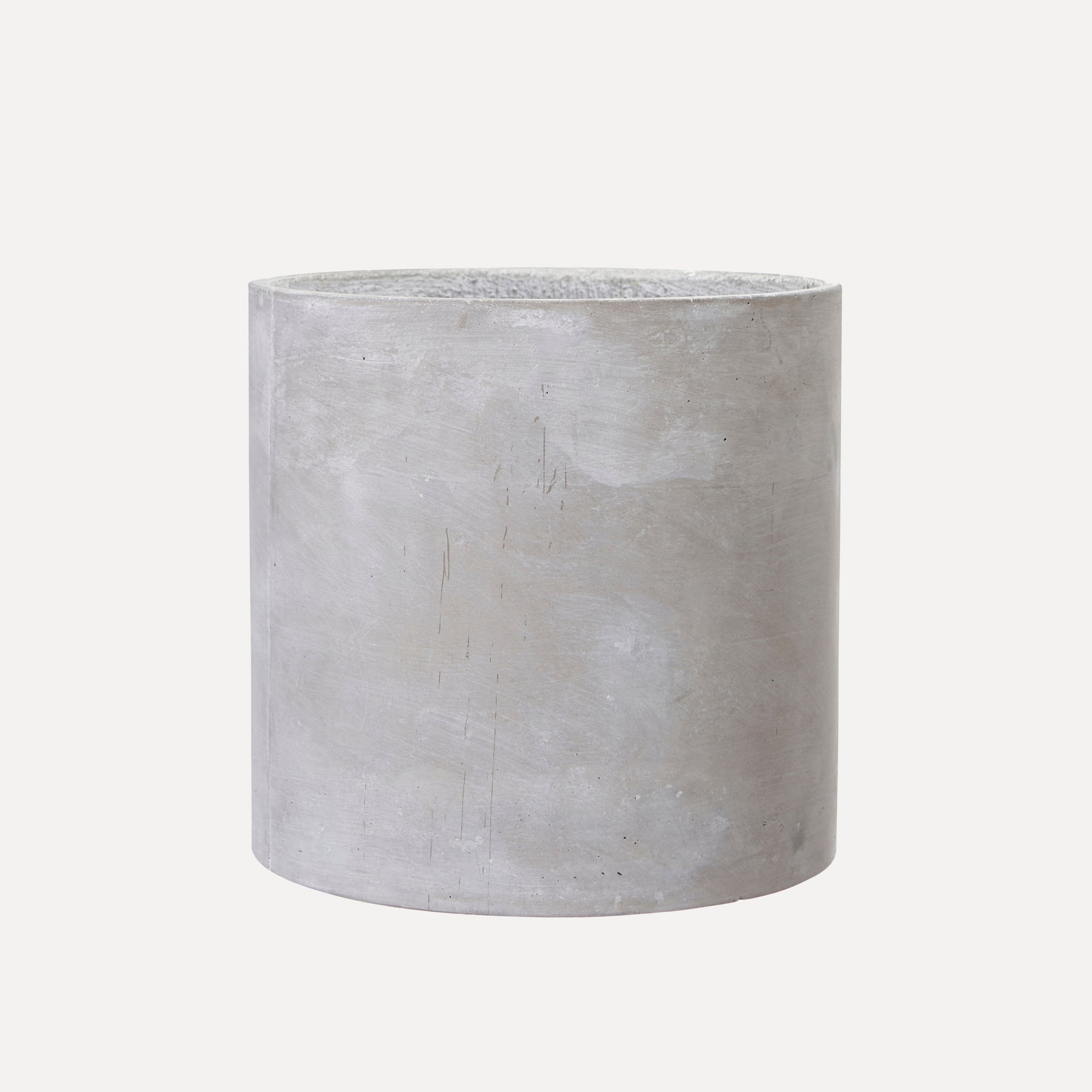 Übertopf Siri aus Beton - grau