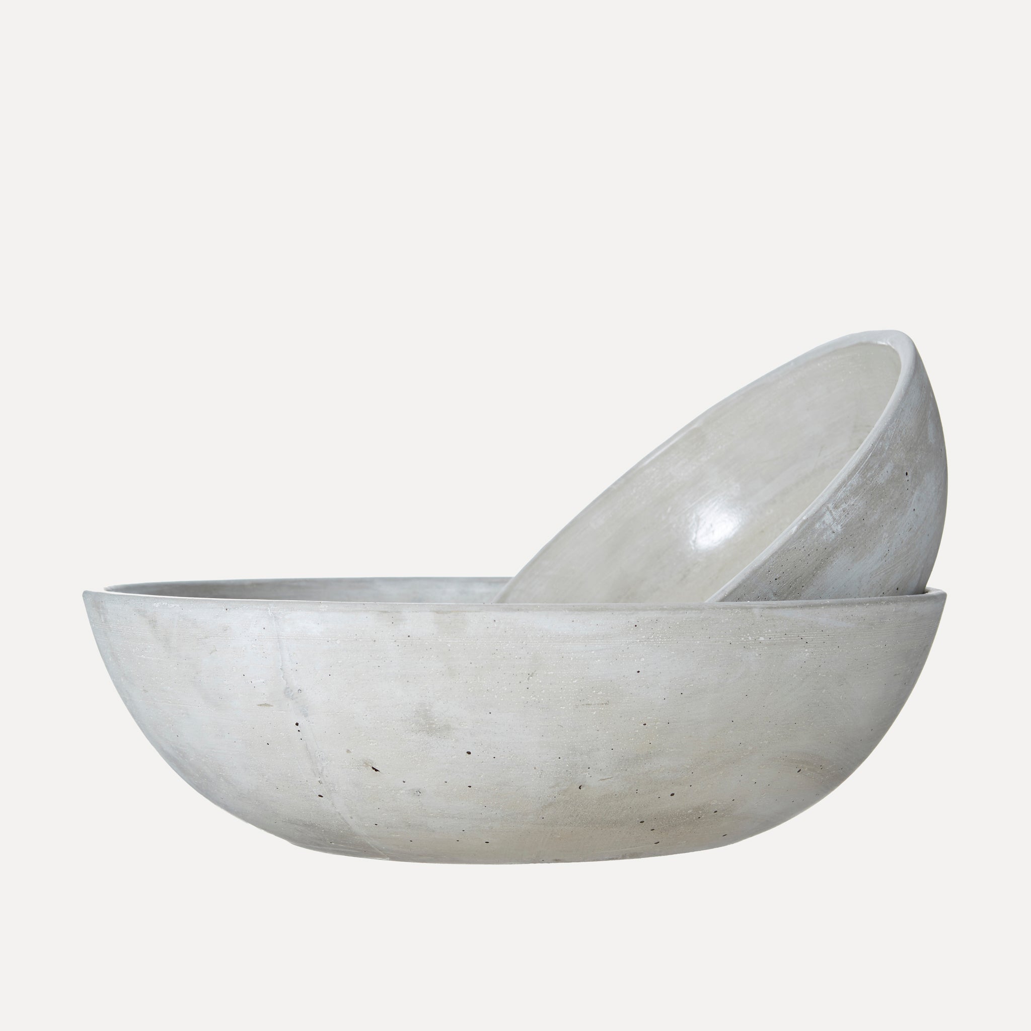 B-Ware Schale Siri aus Beton - grau