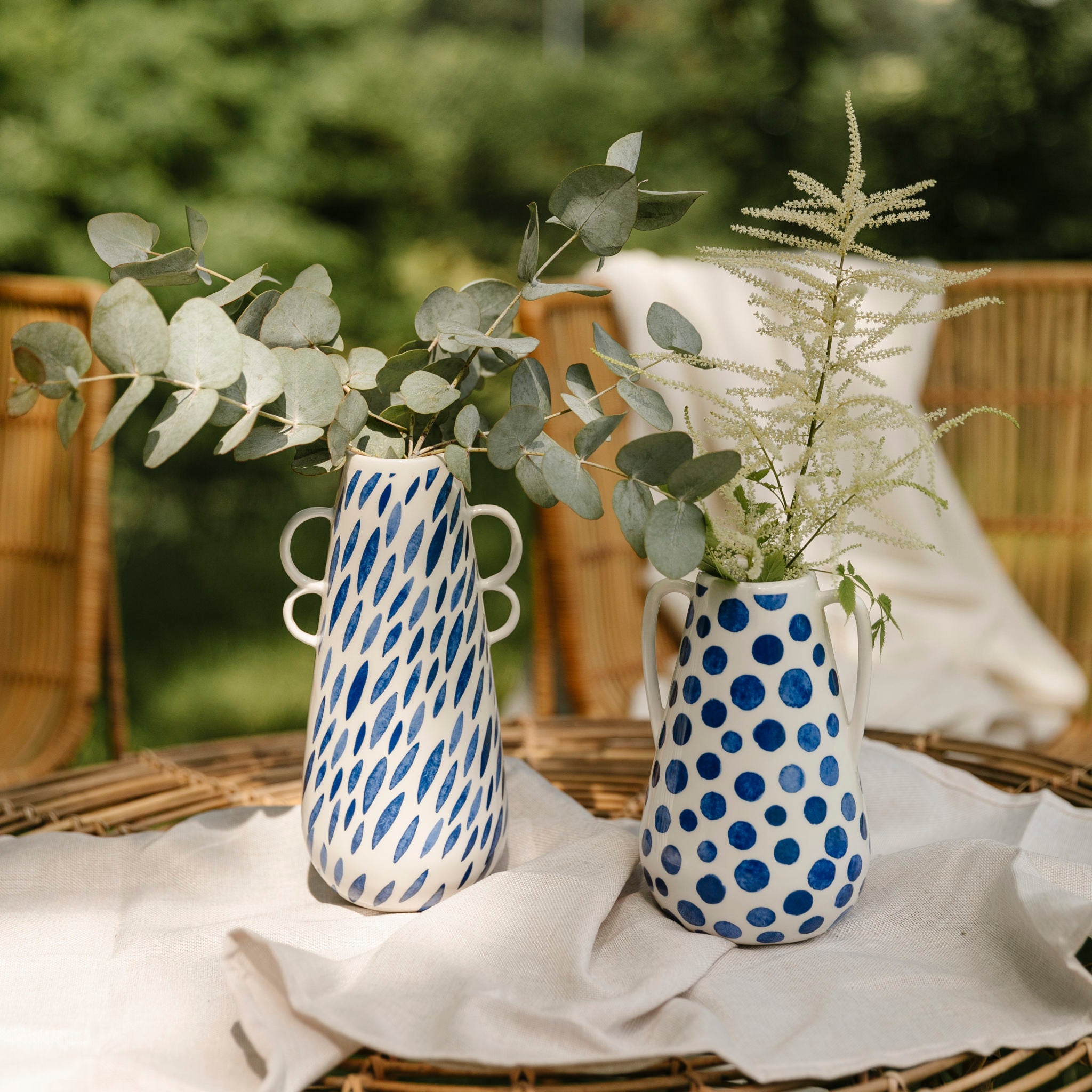 Vase Sofia - blau