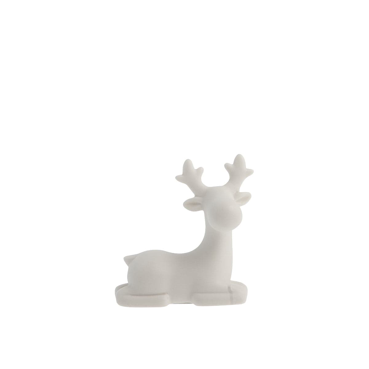 Weihnachtsfigur Rentier Sten sitzend