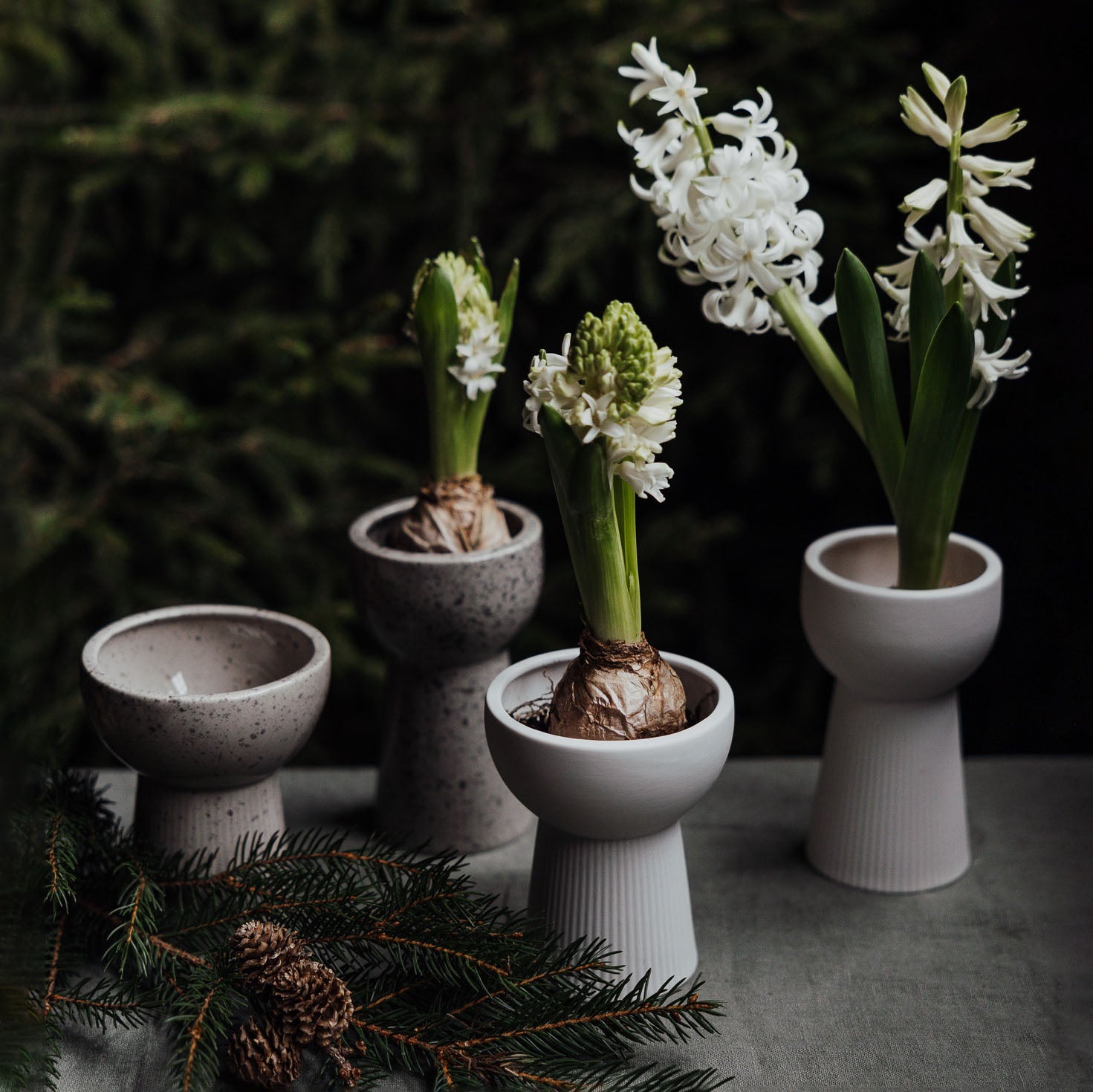 Vase Leryd - weiß