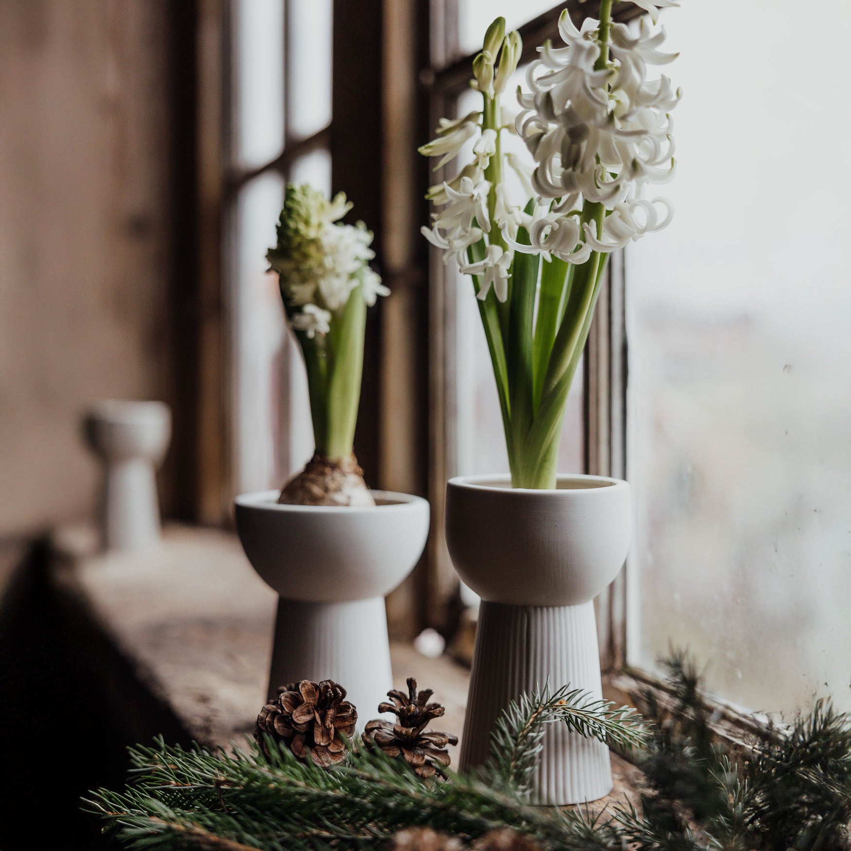 Vase Leryd - weiß