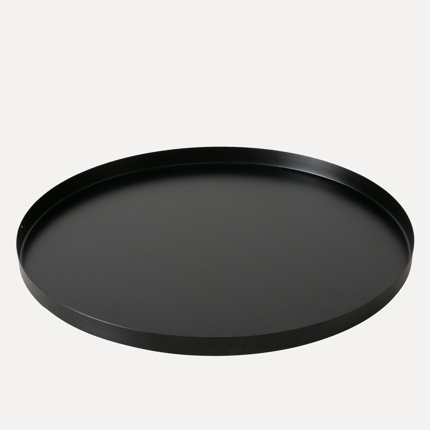 Tablett Rund - schwarz