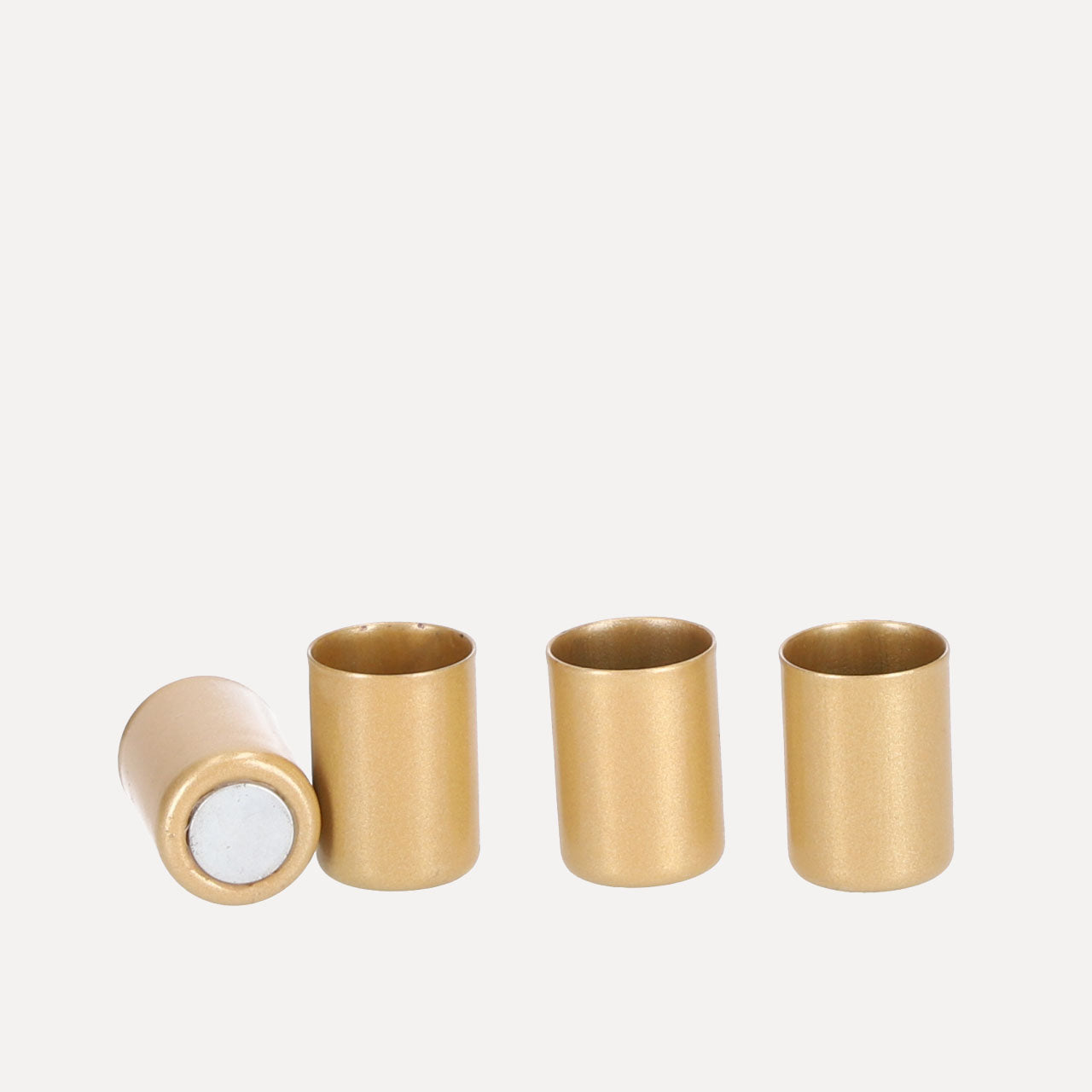 Magnetische Kerzenhalter - gold