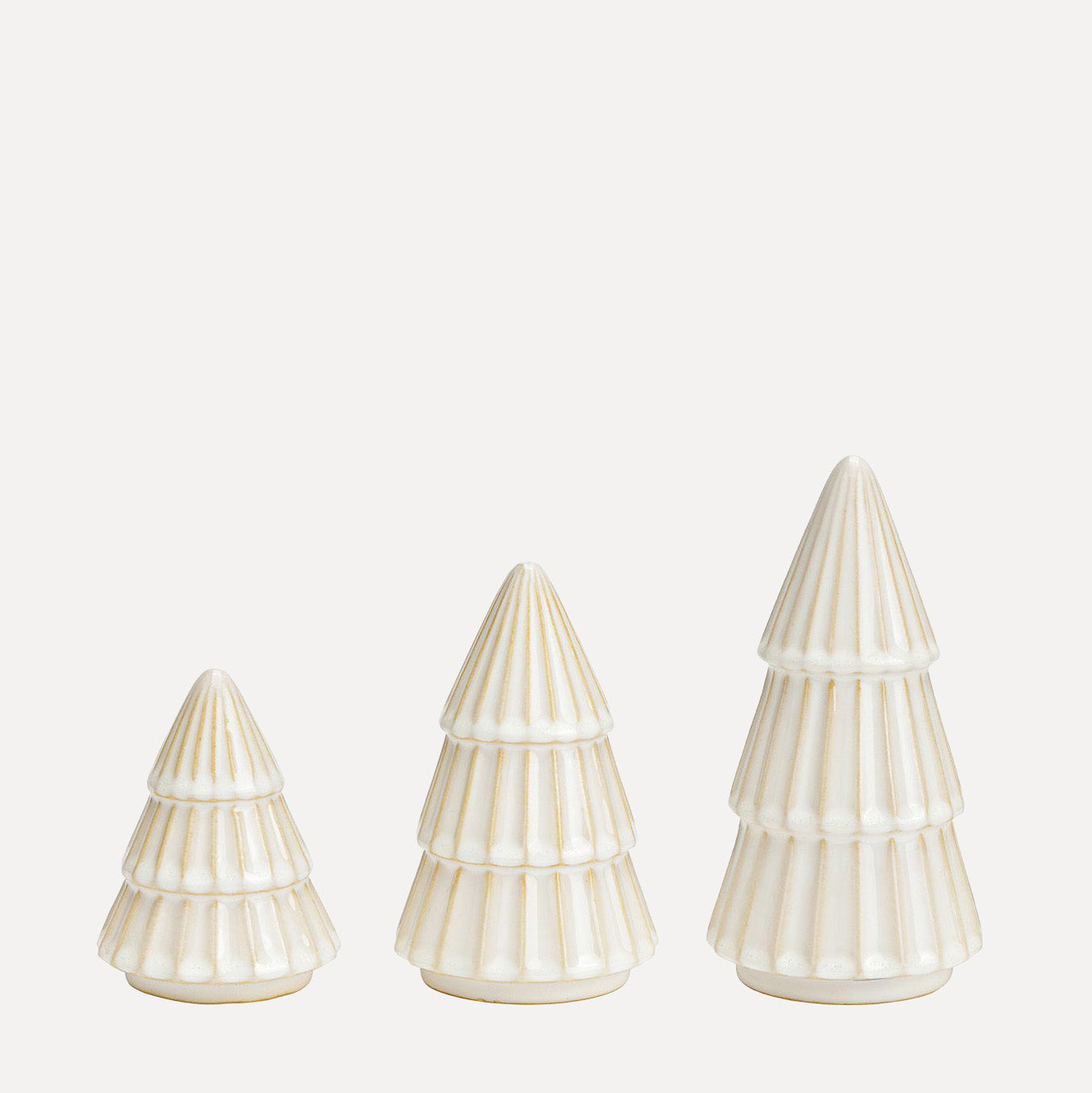 Weihnachtsbaum Stripes - beige