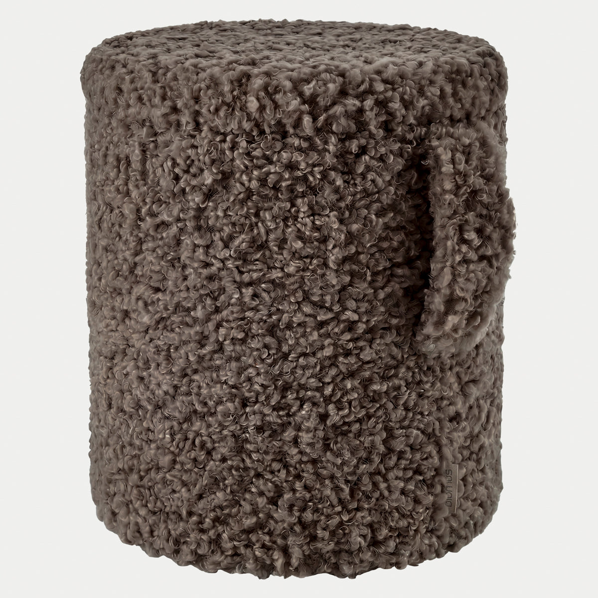 Hocker Teddy mit Stauraum - Espresso