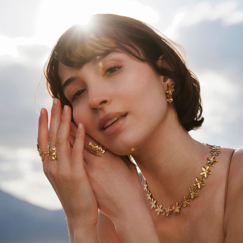 Ohrringe Thalla - gold