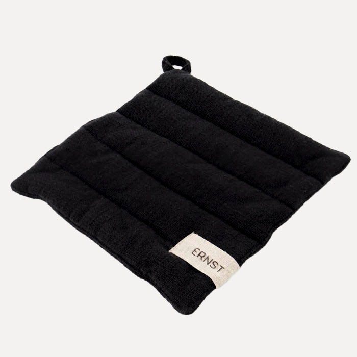 Topflappen - schwarz