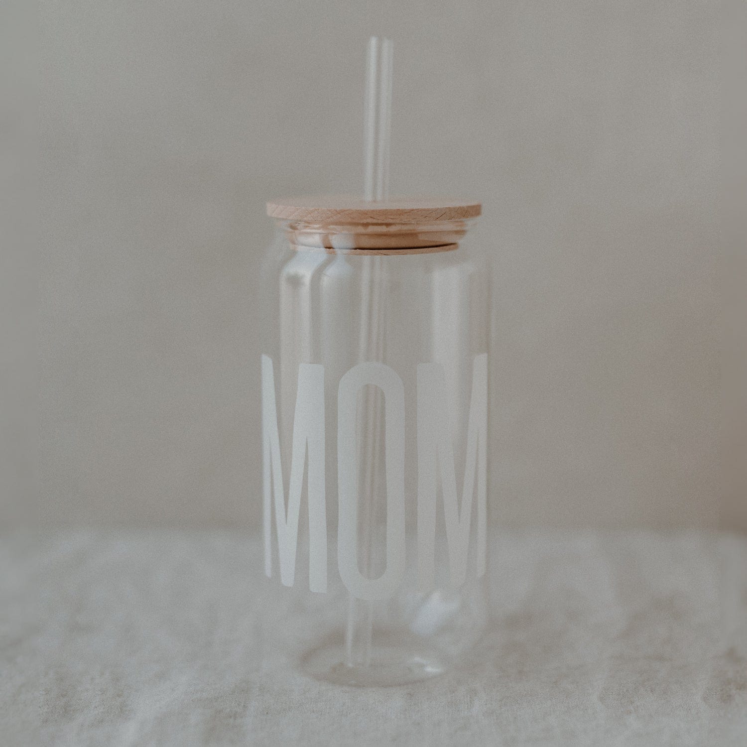 Hohes Trinkglas Mom