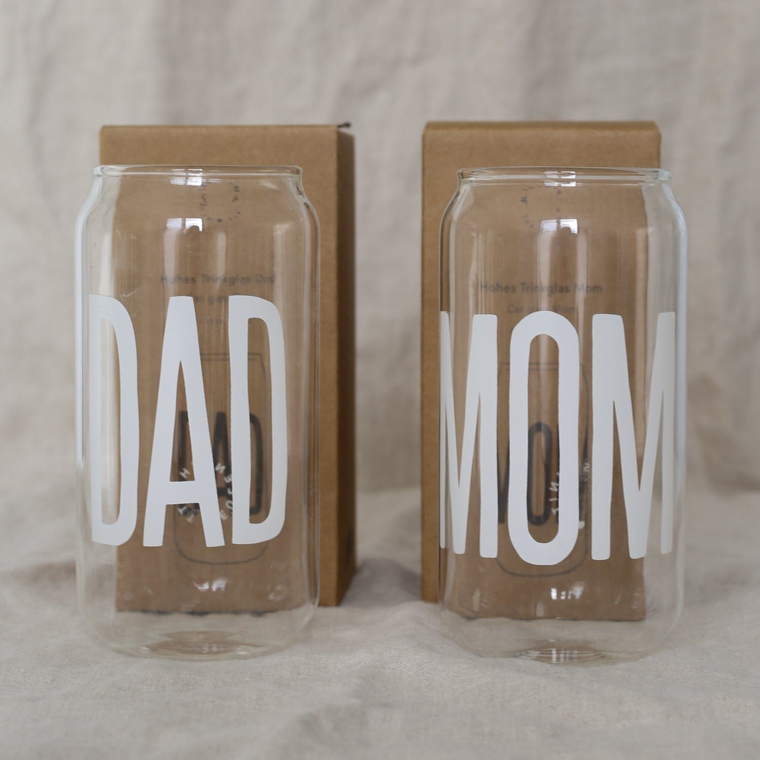 Hohes Trinkglas Mom